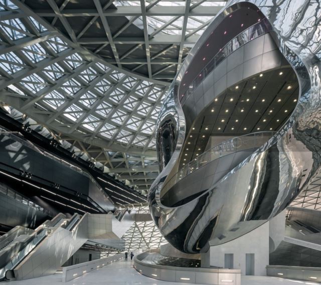 Spejl rustfrit stål Facade