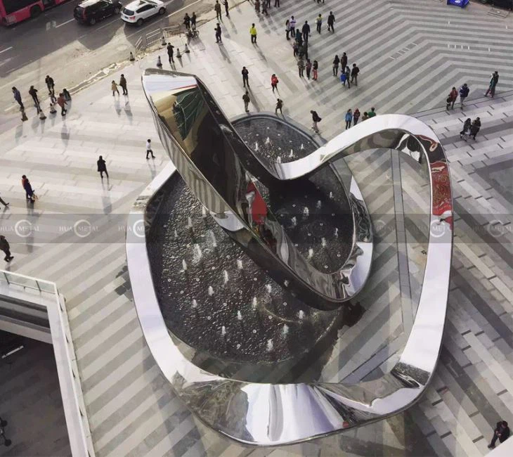 Rustfrit stål Urban Sculpture